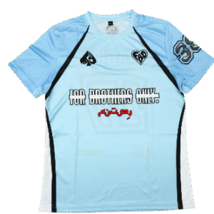 PATCHED BABY BLUE JERSEY