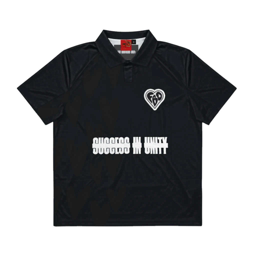 Elite Black Polo Jersey